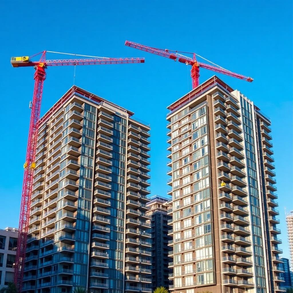 Edificios residenciales en altura